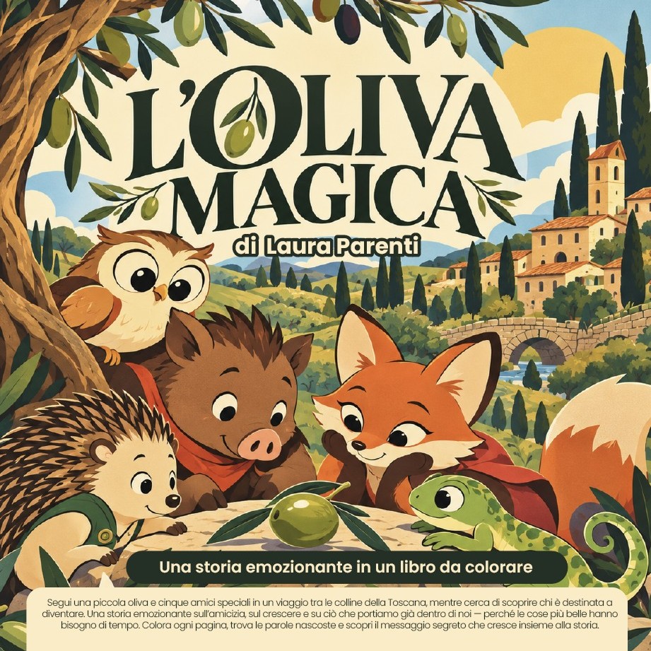 Cover of Oliva magica by Laura Parenti